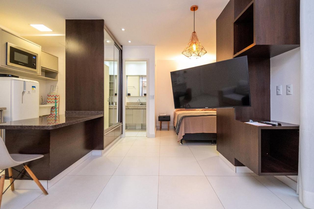 Flat No Ed Walk Bueno - Setor Bueno - Ao Lado Do Goiania Shopping - Wb2405- Andar Alto Apartamento Exterior foto